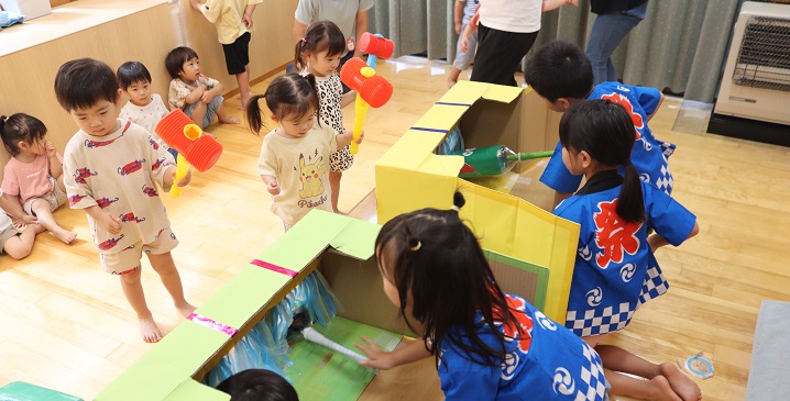 あおば保育園夏まつり（7月29日）