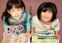 紙面イメージ（広報なかのと平成22年11月号）