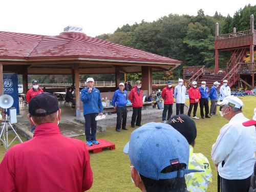 県グラウンドゴルフ協会ベストプレイヤー大会（古墳公園とりや）1